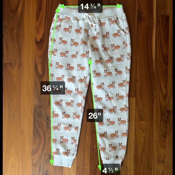 SM Wardrobe Corgi Sweatpants sz Medium - Picture 14 of 14